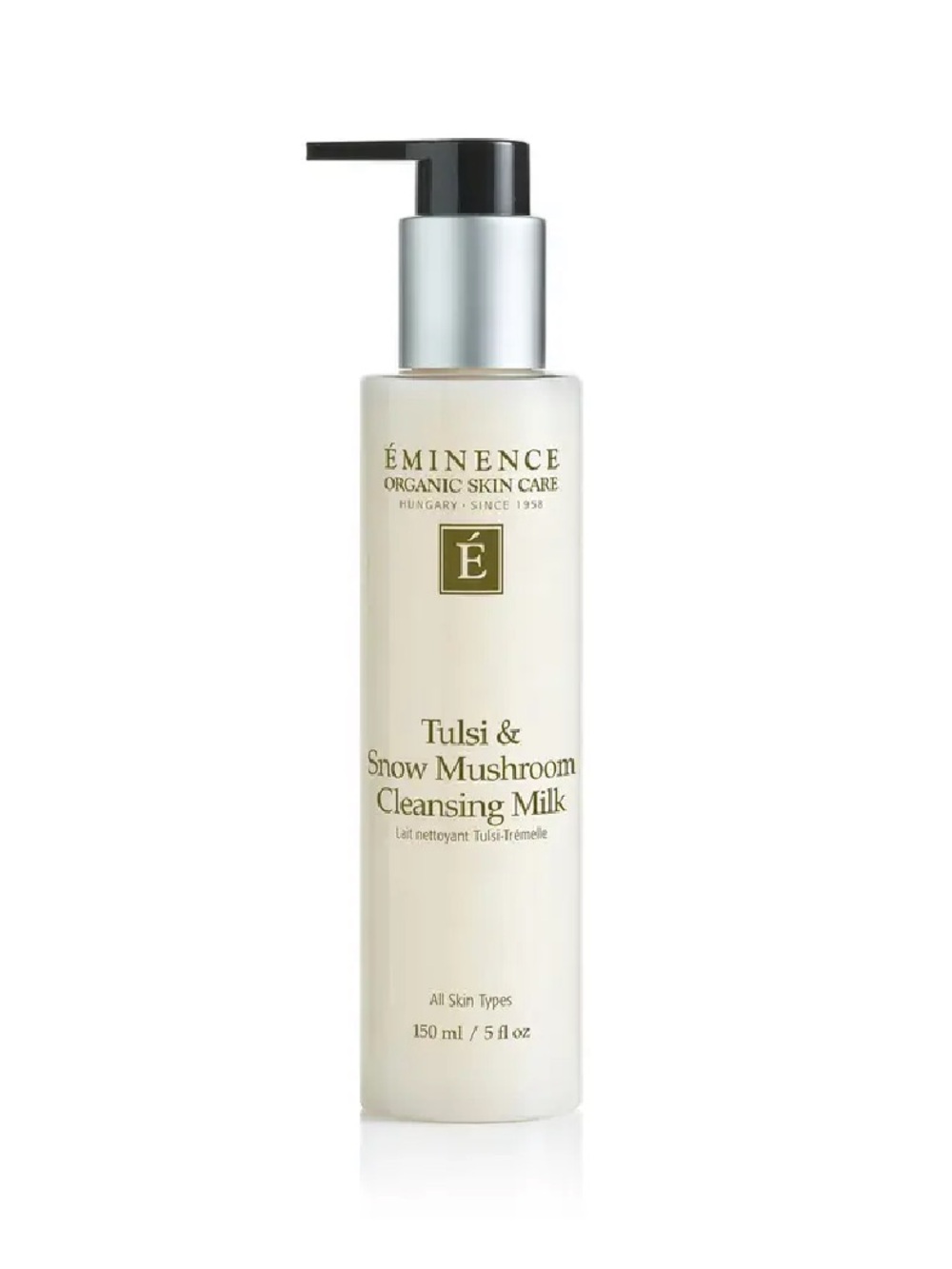NEW! Eminence Organics Tulsi & Snow Mushroom Cleansing Milk